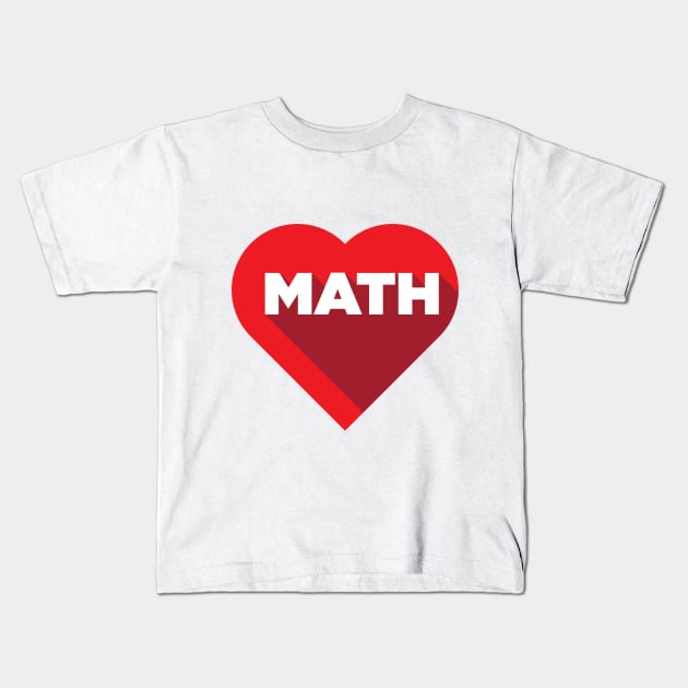 Maths lover Kids T-Shirt by samzizou